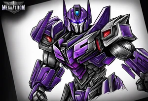 Decepticon Megatron tattoo idea