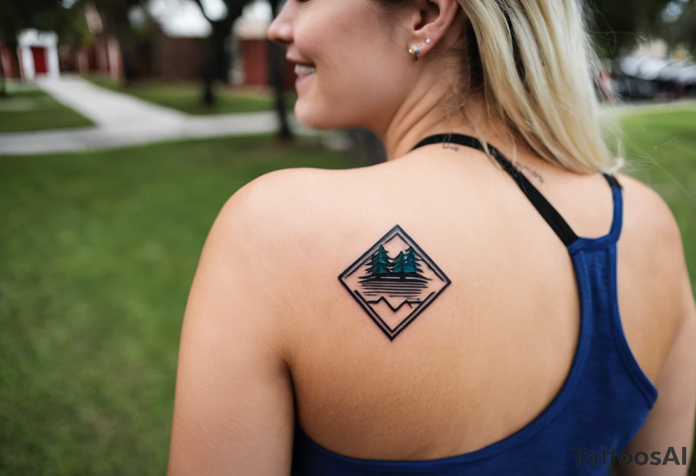 I want a small tattoo to represent my time in Orlando. I’ve lived here for 9 years. In that time I went to grad school at UCF, I was a strength and conditioning coach at ucf, and the head strength coach at Rollins College. I taught as an adjunct professor, I worked at a human performance gym called Spectrum, I was flooded out of two homes because a pipe burst, and I lived the whole time with my best friend Daniel Sharvit tattoo idea