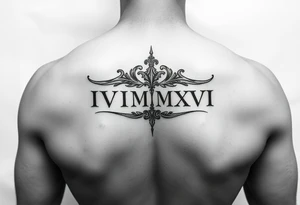 IVIMMXVI for wrist tattoo idea