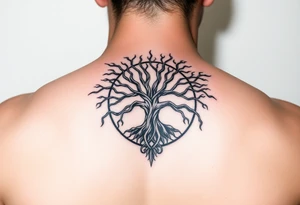 yggadrisl
tree of life
with circle tattoo idea