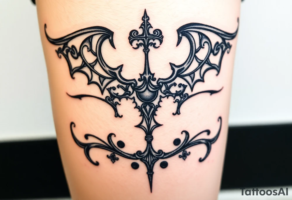 30 12 2006 in Roman numeraos gothic style for men tattoo idea
