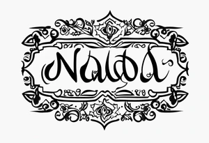 I want a quote about my mom her name is nada make sure it’s in Arabic tattoo idea