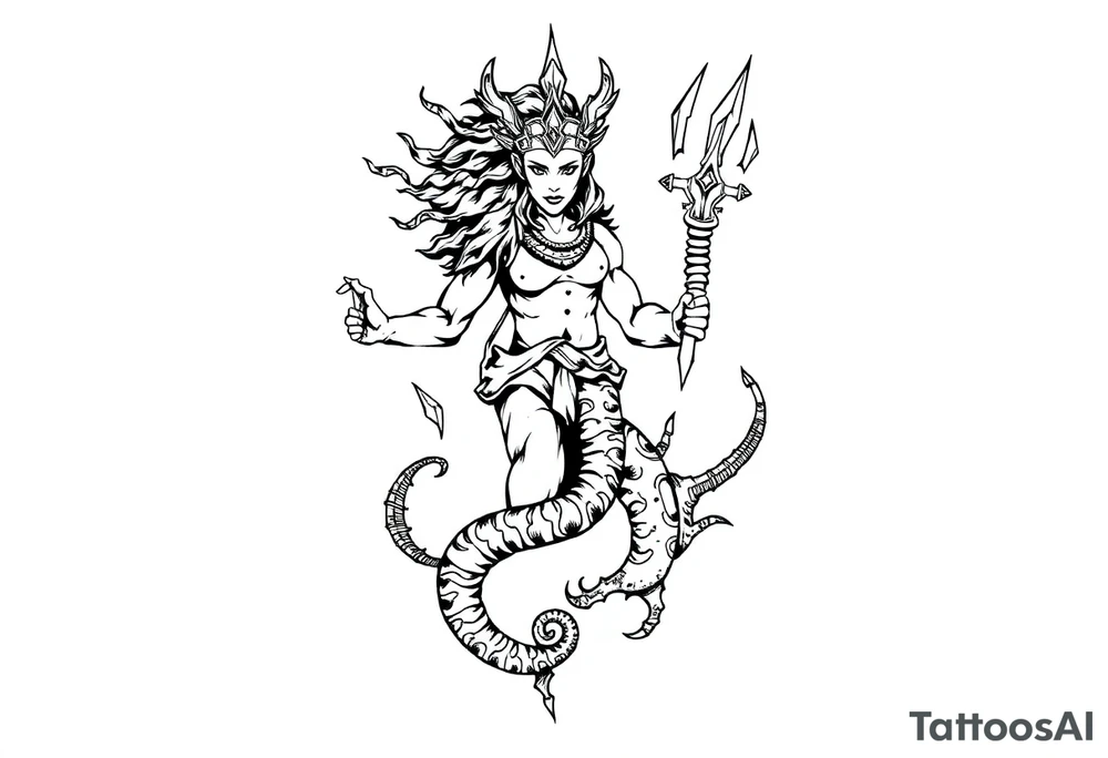 Atlantis tattoo idea