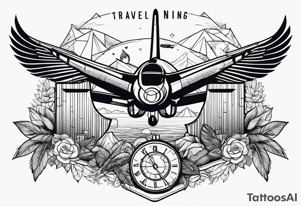 Travel nursing tattoo idea