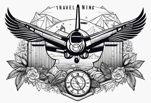 Travel nursing tattoo idea