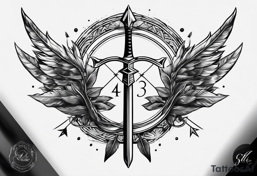 3 arrows tattoo idea
