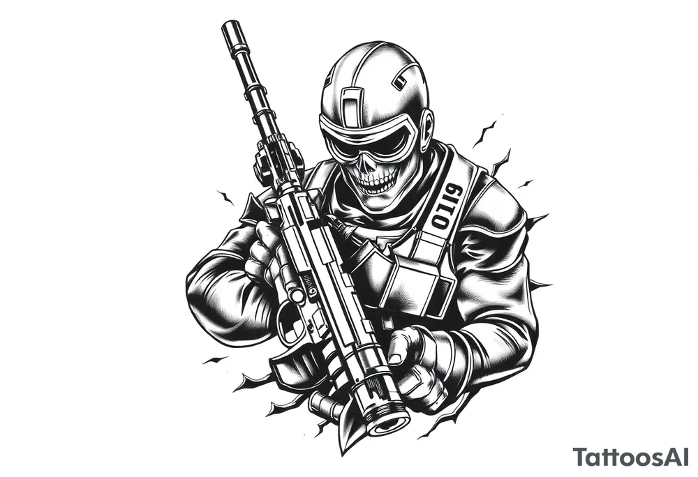 call of duty tattoo idea