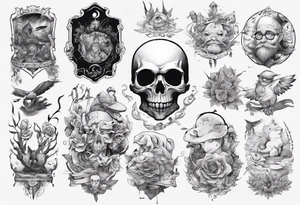 all shape tattoo idea