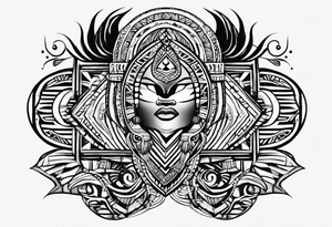 East african tribal markings Ugandan tattoo idea