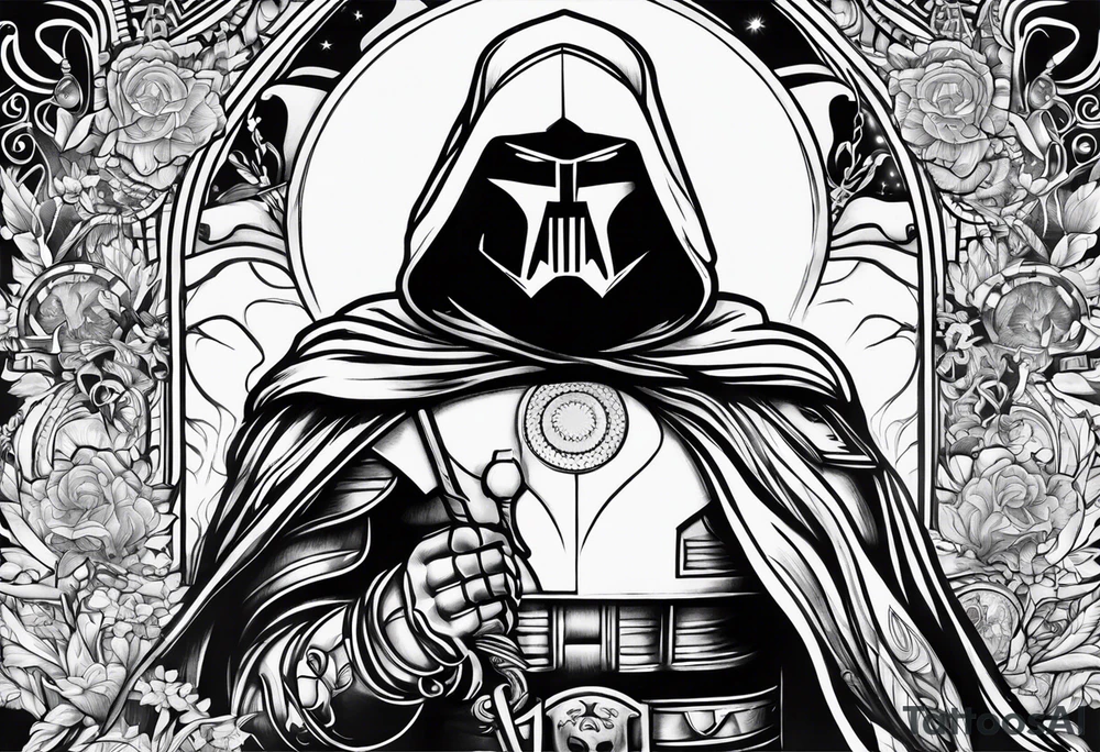 Dr doom tattoo idea