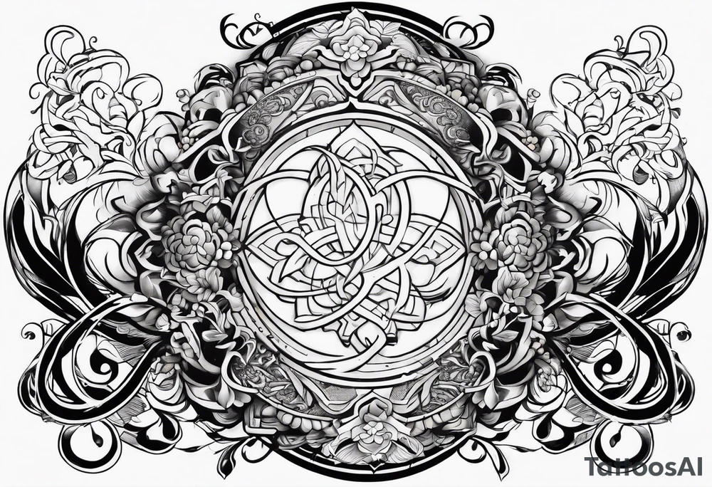 infinity symbol tattoo idea