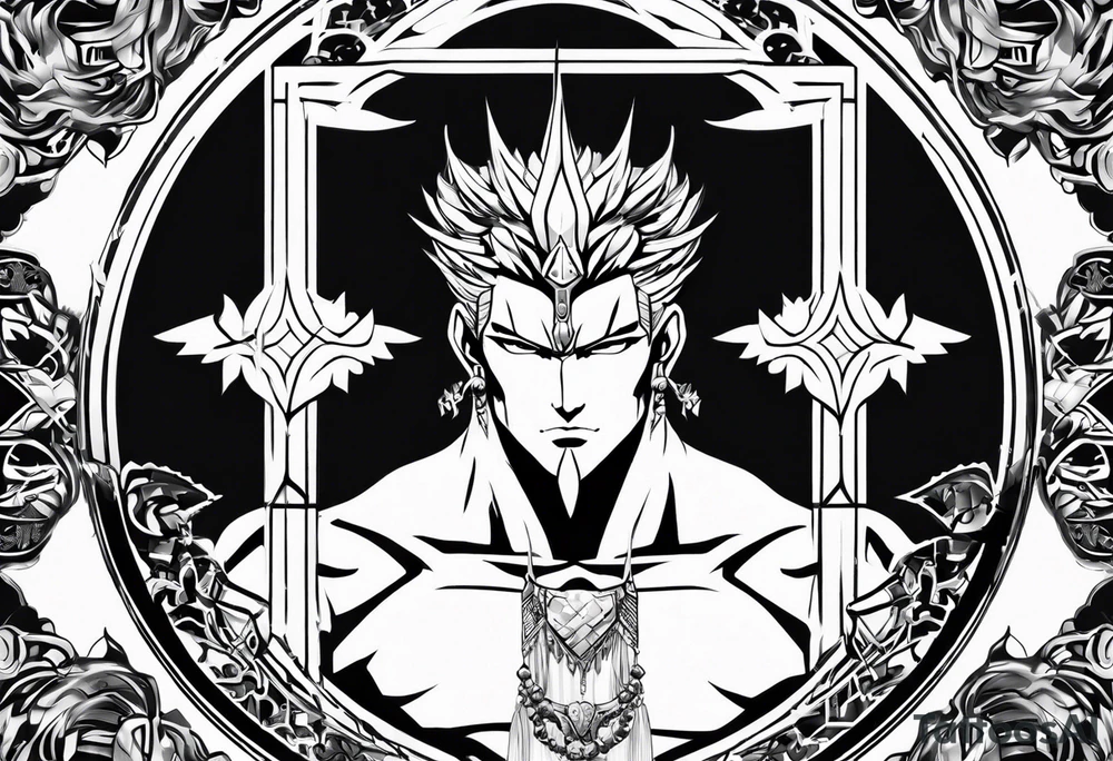 gilgamesh from fate stay night tattoo idea