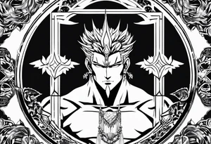 gilgamesh from fate stay night tattoo idea
