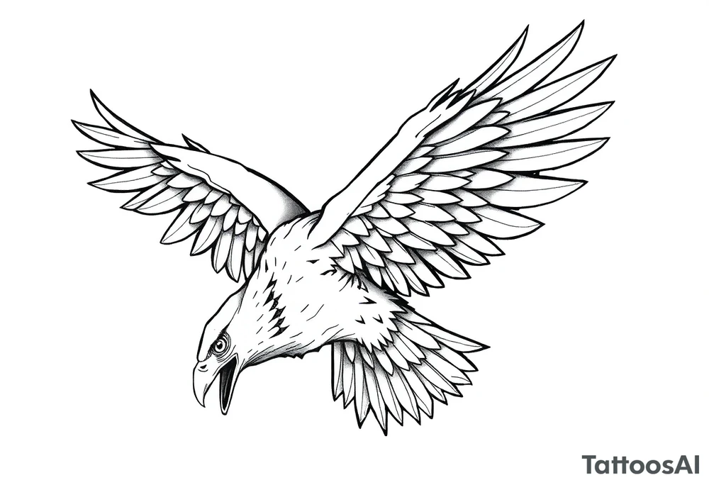 Eagle tattoo idea