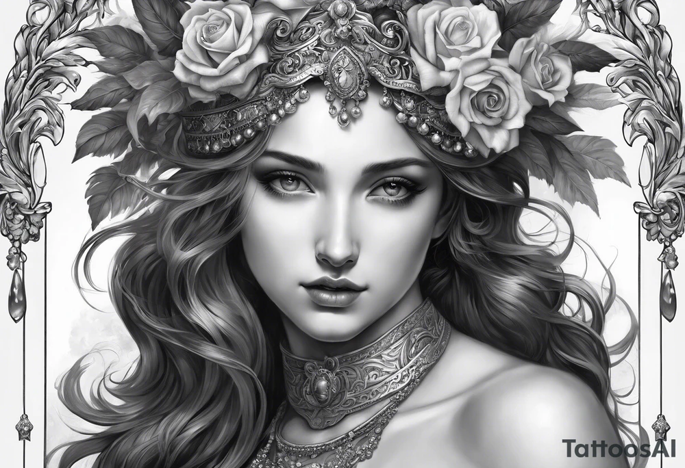 nemesis without flowers tattoo idea