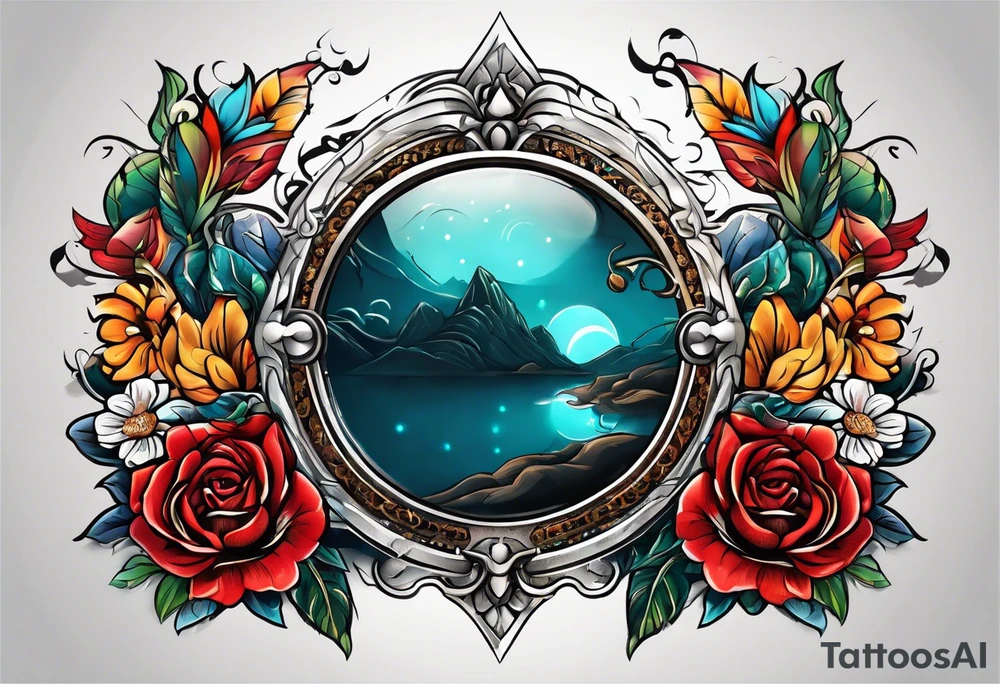 Pretty tattoo idea