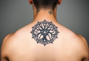 Kabbalah tree of life sefirot tattoo idea