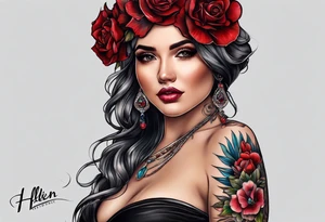 Hellen Sofía tattoo idea