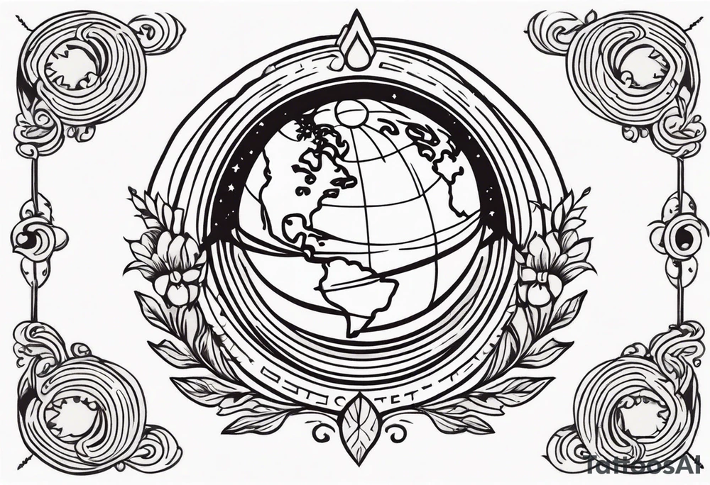 earth



old school vintage simple traditional design 



bold color simple tattoo idea