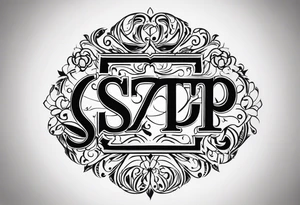 S @ P tattoo idea