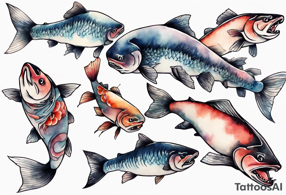 the salmon of knowledge tattoo idea