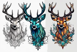 deer, tattoo idea