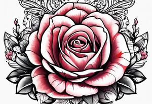 the rose queen's crown tattoo idea