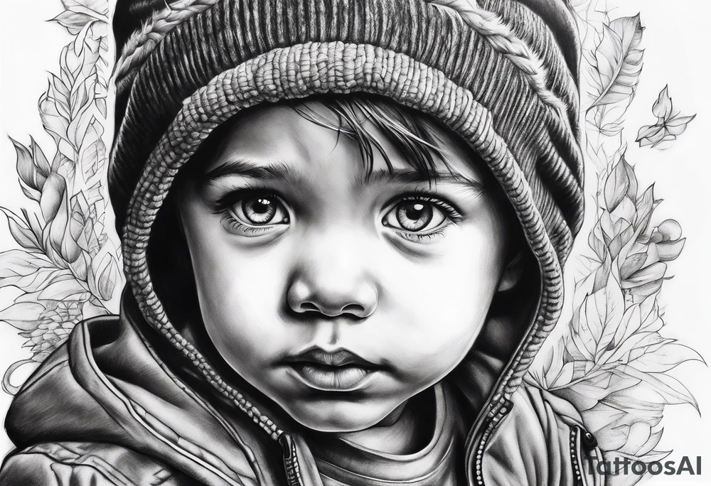childhood trauma with separation anxiety tattoo idea