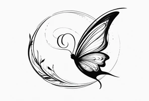 The word "ft" but with a fairy tattoo idea