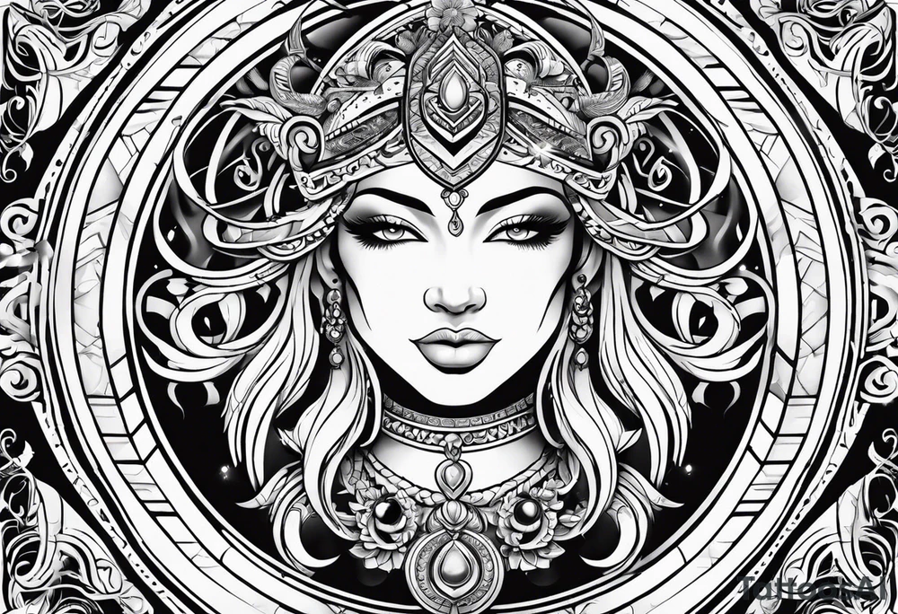 Taurus, Aquarius, Libra, half sleeve tattoo idea