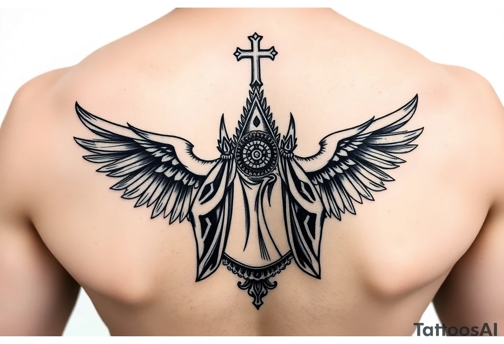 sagrada familia tattoo idea