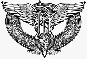 caduceus tattoo idea