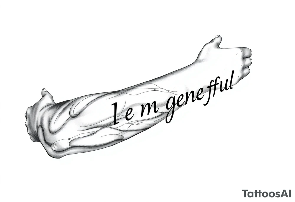 Hard life but I am grateful tattoo idea