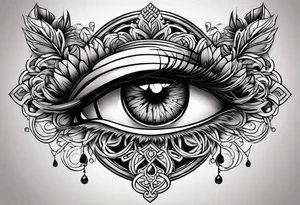 Byakugan eyes tattoo idea