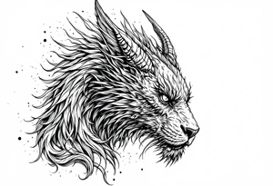phoanix with aura tattoo idea