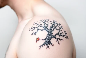 A mystical tree bearing much fruit tattoo idea