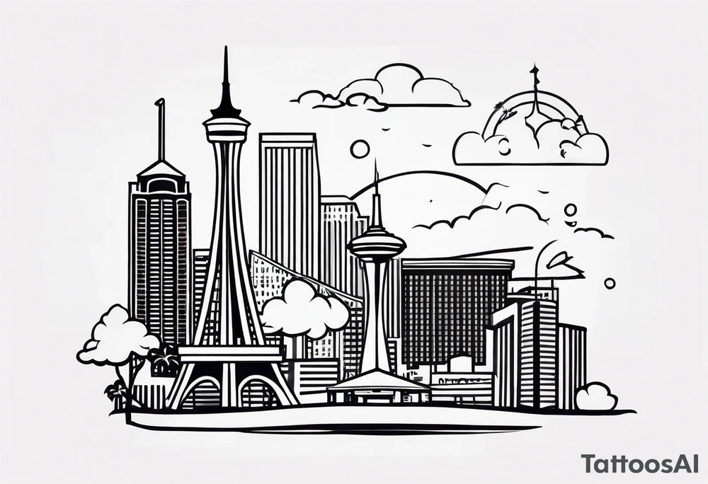 Las Vegas tattoo idea
