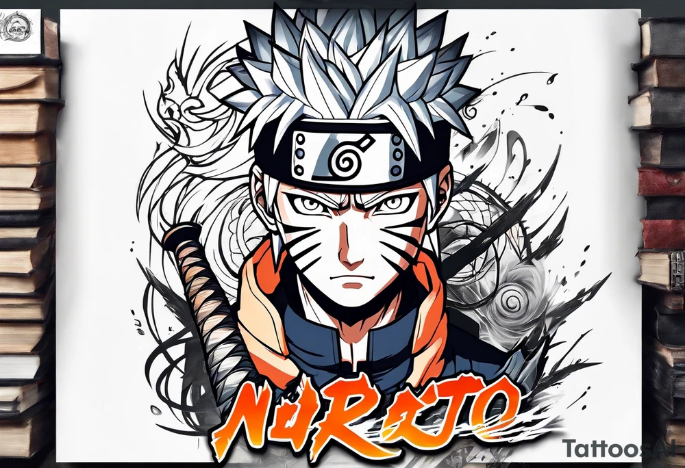 naruto curse mark tattoo idea