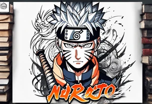 naruto curse mark tattoo idea