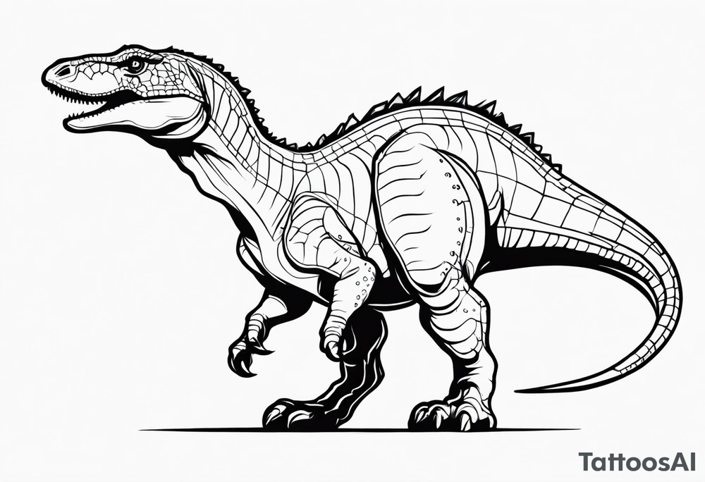 Abelisaurus tattoo idea