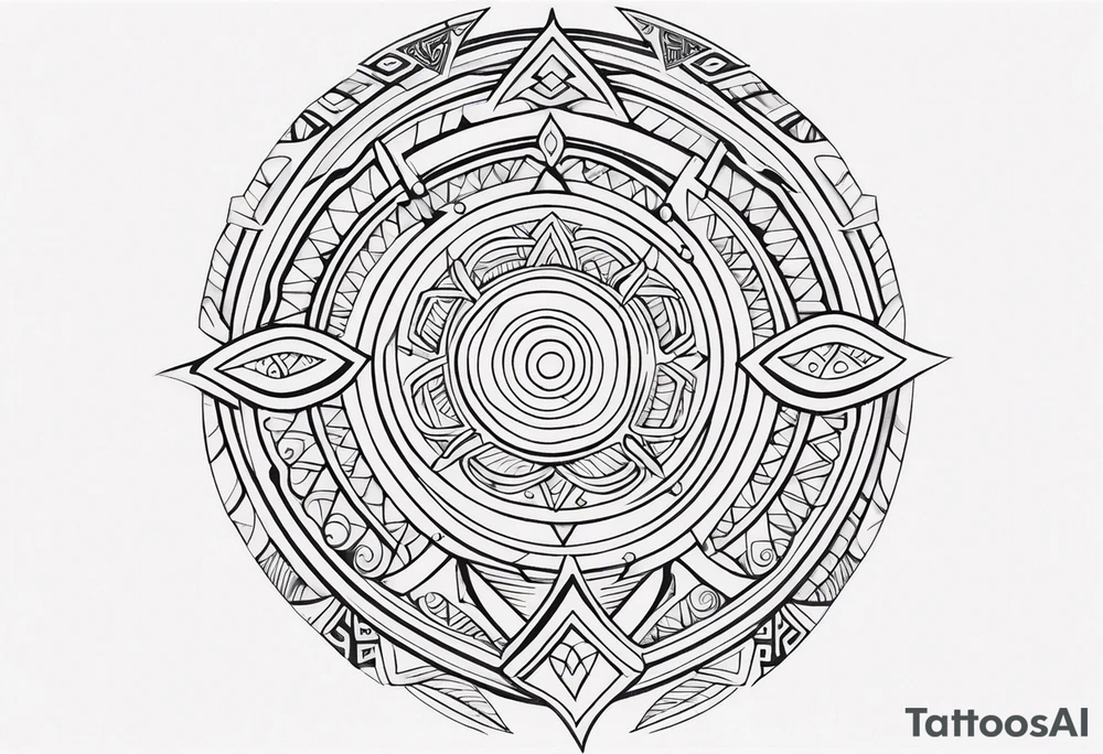 maori tribal  half sleeve tattoo tattoo idea