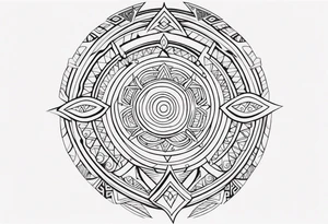 maori tribal  half sleeve tattoo tattoo idea