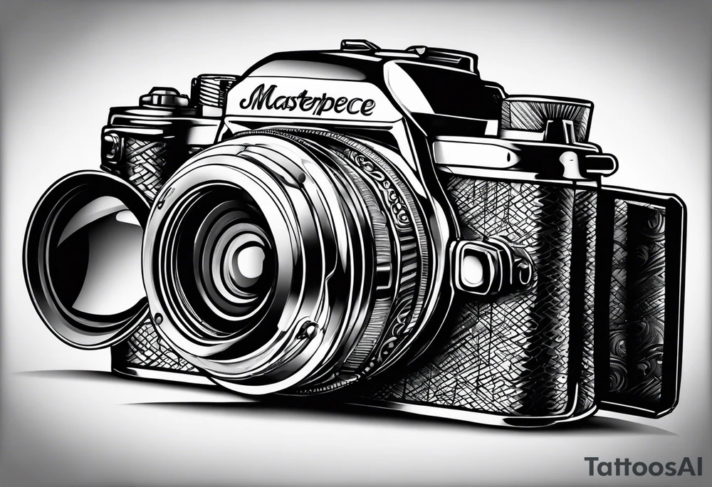 camera tattoo idea