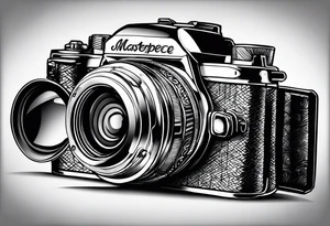 camera tattoo idea