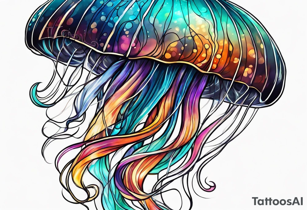 Jellyfish tattoo idea