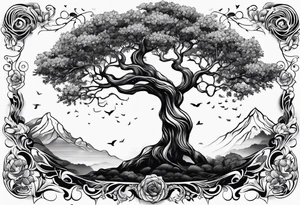 tree of life tattoo idea