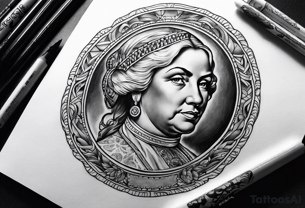$100 Dollar bill tattoo idea