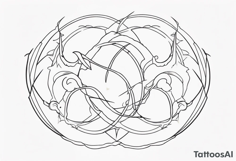 gemini capricorn cancer tattoo idea