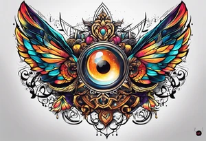 Portal to another world tattoo idea