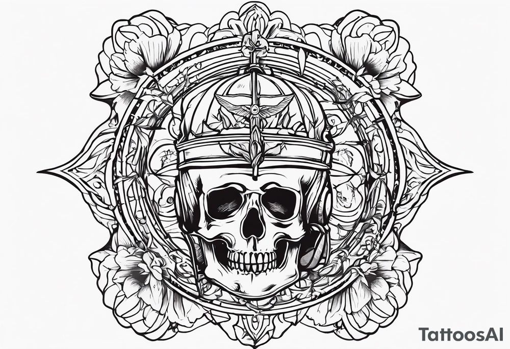 Bene geaserit litany against fear tattoo idea